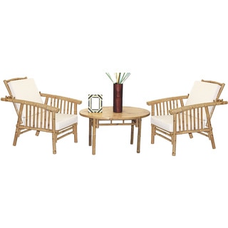 Handmade 5 Piece Mikong Chairs and Oval Table Set (Vietnam)