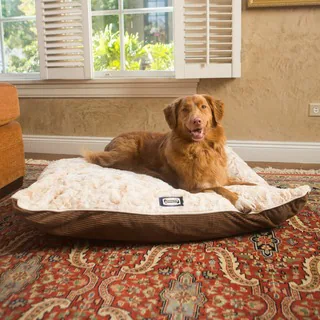 Simmons Snuggly Sleep Reversible Pillow Dog Bed