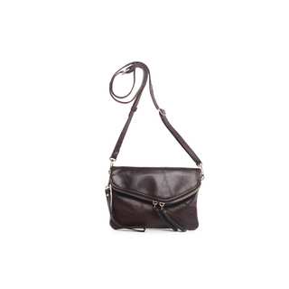 Vicenzo Leather Rosa Leather Crossbody/Belt Bag/Clutch