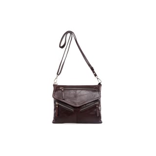 Vicenzo Leather Gellis Leather Crossbody Handbag