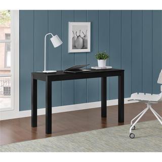 Altra Parsons Black XL Desk with 2 Drawers