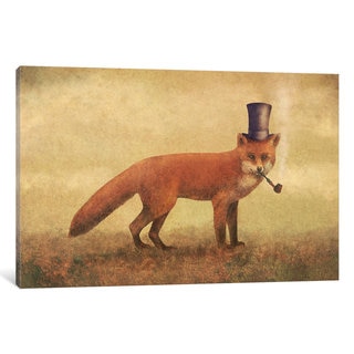 iCanvas Crazy Like A Fox by Terry Fan Canvas Print
