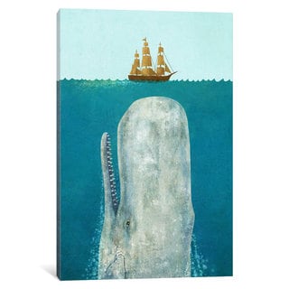 iCanvas The Whale by Terry Fan Canvas Print