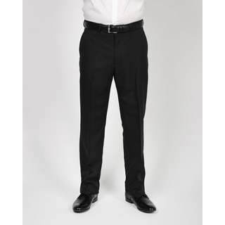 Dockers Men's Black Polyester Straight-fit Pants