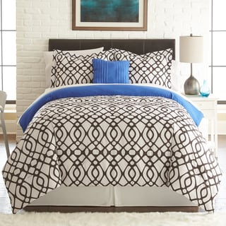 Guillermo 8-piece Printed Reversible Bed in Bag Set