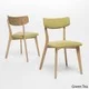 Fauna Mid-Century Fabric Dining Chair (Set of 2) by Christopher Knight Home