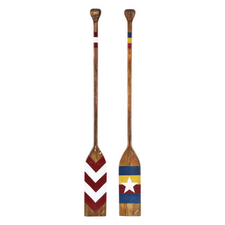 Paddle Pair' Unframed Wall Decor