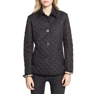 Burberry Copford Black Polyester Quilted Jacket