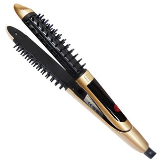 Vecceli Italy 3-in-1 Styling Straightener and Curling Brush