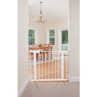 Safety 1st White Metal Easy-install Walk-through Baby Gate (Pack of 2)