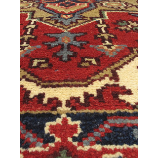 eCarpetGallery Brown Wool Hand-knotted Serapi Heritage Rug (2'8 x 19'9)