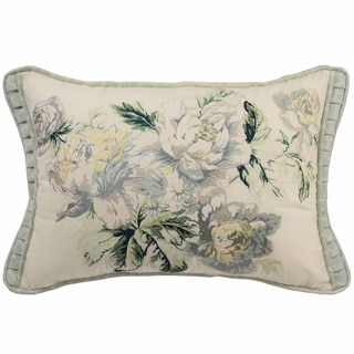 Waverly Fleuretta Oblong Embroidered Throw Pillow