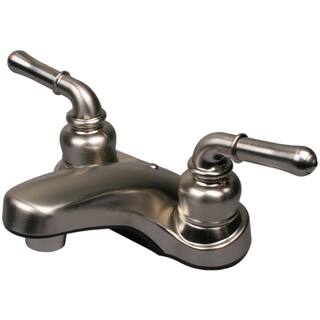 Ultra Faucets UF08342C Two-Handle Brushed Nickel Non-Metallic Series Faucet