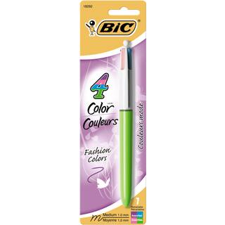 Bic AMP11-AST 4 Color Medium Retractable Pen