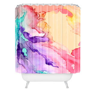 Rosie Brown Color My World Shower Curtain