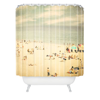 Shannon Clark Vintage Beach Shower Curtain