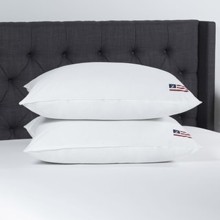 Nautica Cotton Flag Down Alternative Jumbo-size Pillow (Set of 2)