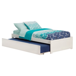 Atlantic Concord White Twin with Urban Trundle