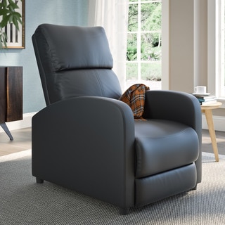 Moor Bonded Leather Contemporary Recliner Armchair