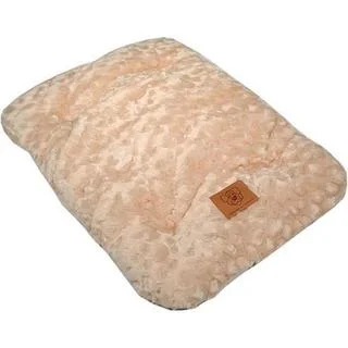 Precision Pet Snoozy Cozy Comforter Beige/Brown Dog Crate Bed