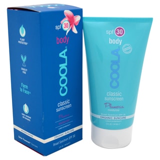 Coola 5-ounce Classic Body Sunscreen Moisturizer SPF 30 Plumeria