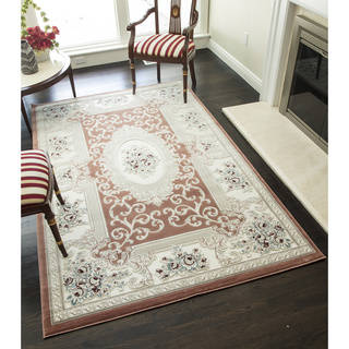 Chateau Collection Pierre Power-loomed Polypropylene Rug (60 Inch x 96 Inch)