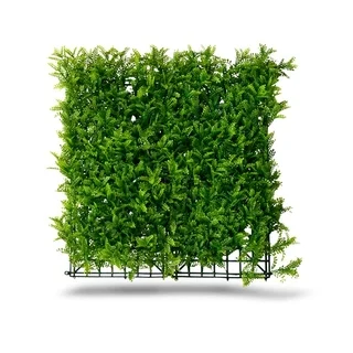 Artificial Fern Foliage Wall Panels (Set of 4)