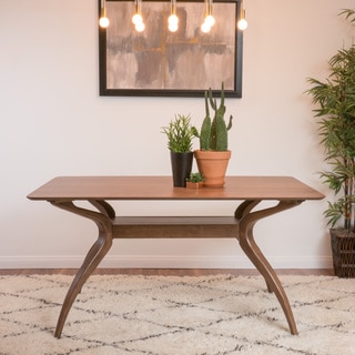 Christopher Knight Home Salli Natual Finish Wood Dining Table