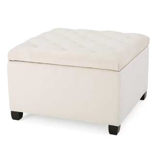 Kane Tufted Button Storage Ottoman by Christopher Knight Home