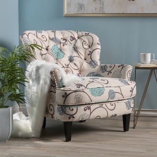 Christopher Knight Home Tafton Floral Fabric Club Chair