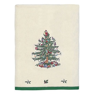 Spode Christmas Tree Holiday Bath Towel