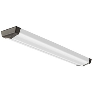 Lithonia Lighting FMLBDRL Bouldercrest Polished Bronze Aluminum/Plastic 48-inch Linear LED Flush-mount Fixture