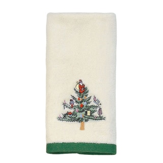Spode Christmas Tree Holiday Fingertip Towel
