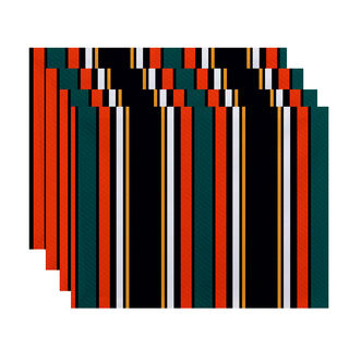 Multi-Stripe Stripe Print Place Mat (Set of 4)