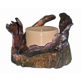 Handmade Small Rocky Mountain Candle Stand (Thailand)