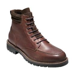 Men's Cole Haan Grantland 6in Waterproof Lace Up Boot Burnt Chili Waterproof Leather
