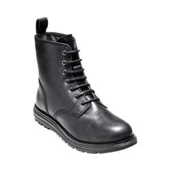 Women's Cole Haan Lockridge Grand 6in Waterproof Lace Up Boot Black Waterproof Leather