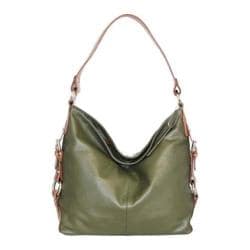 Women's Nino Bossi Violet Bloom Bucket Bag Green