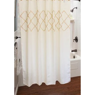 Sherry Kline Lattice Diamond Shower Curtain