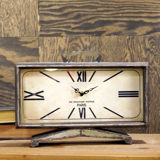 Metal Table Clock
