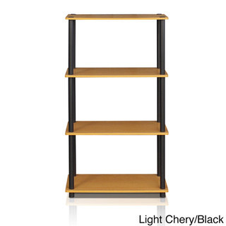 Furinno Multicolor 4-tier Multipurpose Shelf Display Rack
