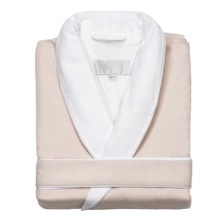 Terry Lined Microfiber Shawl Spa Robe