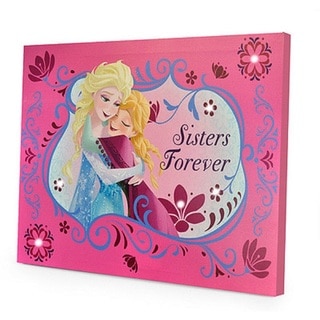 Disney Frozen Sisters Forever LED Canvas Wall Hanging