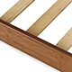 Scandinavia Queen Solid Bamboo Wood Platform Bed