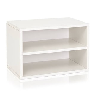 Blox Stackable Storage Shelving System Divider Unit LIFETIME WARRANTY (made from sustainable non-toxic zBoard paperboard)