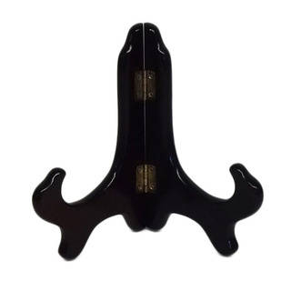Mahogany Wooden 5-inch Plate Stands (Pack of 6)