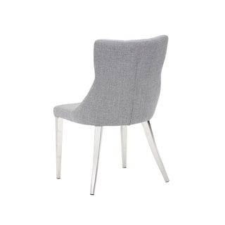 Sunpan Chambers Grey Fabric Dining Chair