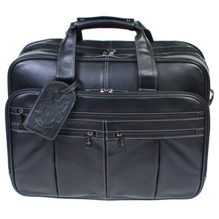 Scully Leather Checkpoint-friendly Laptop Computer Briefcase