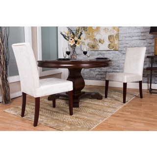 Somette Ivory Chenille Dining Chair (Set of 2)