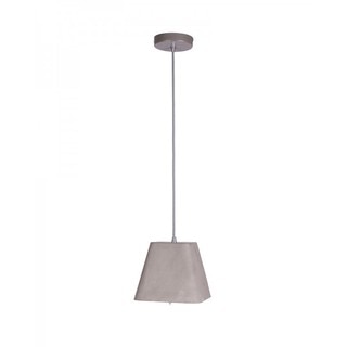 Cement Shade Floral Bowl Pendant Light